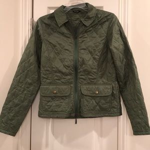 Barbour Quilted Heather Green Jacket
